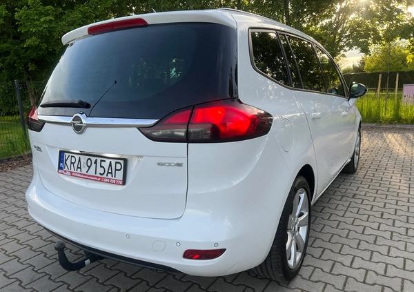 Opel Zafira cena 43900 przebieg: 105000, rok produkcji 2012 z Świecie małe 742